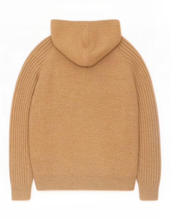 Maglione oversize con cappuccio da donna Marks & Spencer UK 6 XS Beige