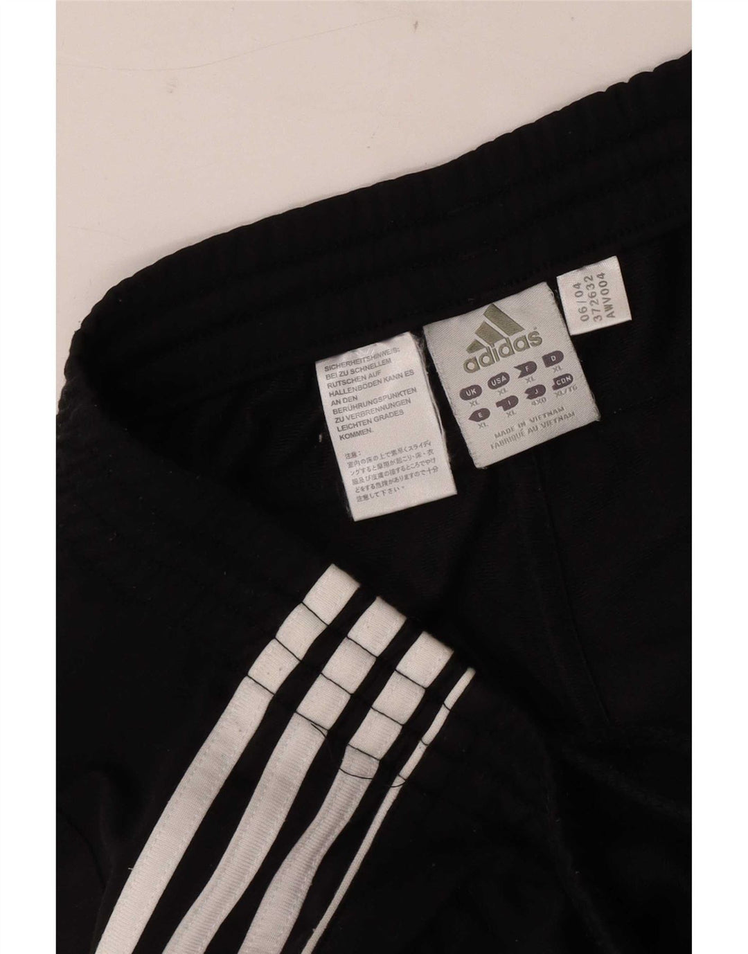 Pantaloni da tuta da uomo Adidas XL poliestere nero