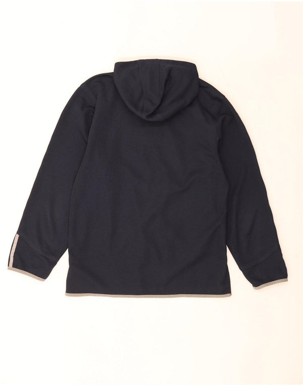 Felpa con cappuccio da uomo Adidas XS blu navy sportivo