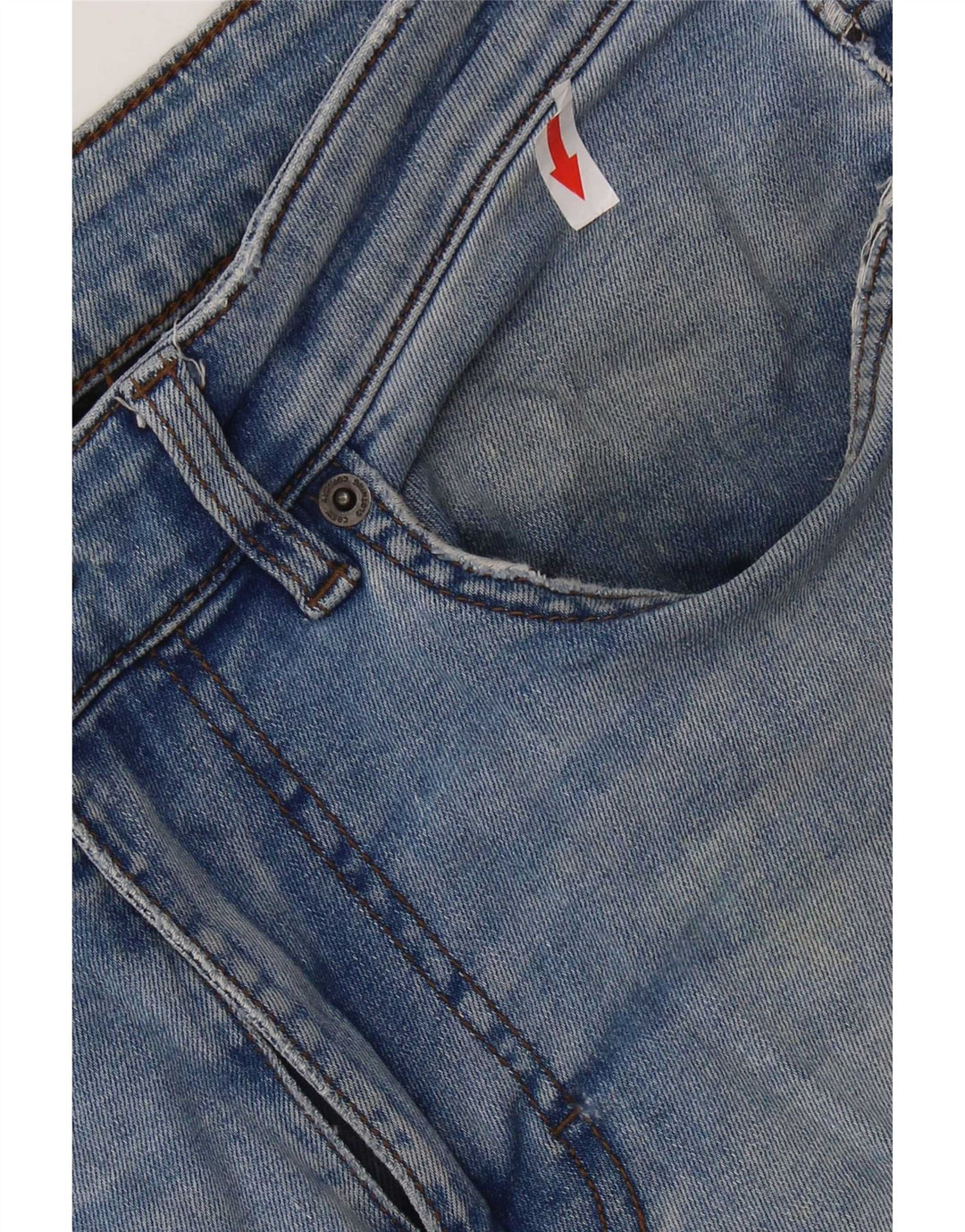 Crew Clothing Jeans dritti da uomo W32 L31 Cotone blu
