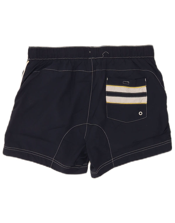 Pantaloncini da bagno grafici da donna Champion UK 10 Small Blu Navy