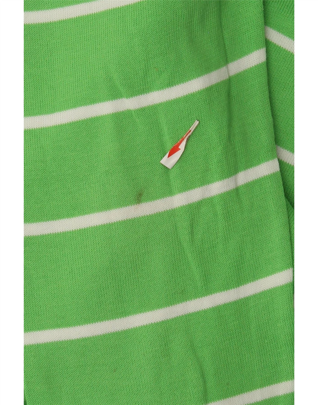 Maglione da uomo con zip e collo Les Copains IT 48 Cotone a righe verde medio