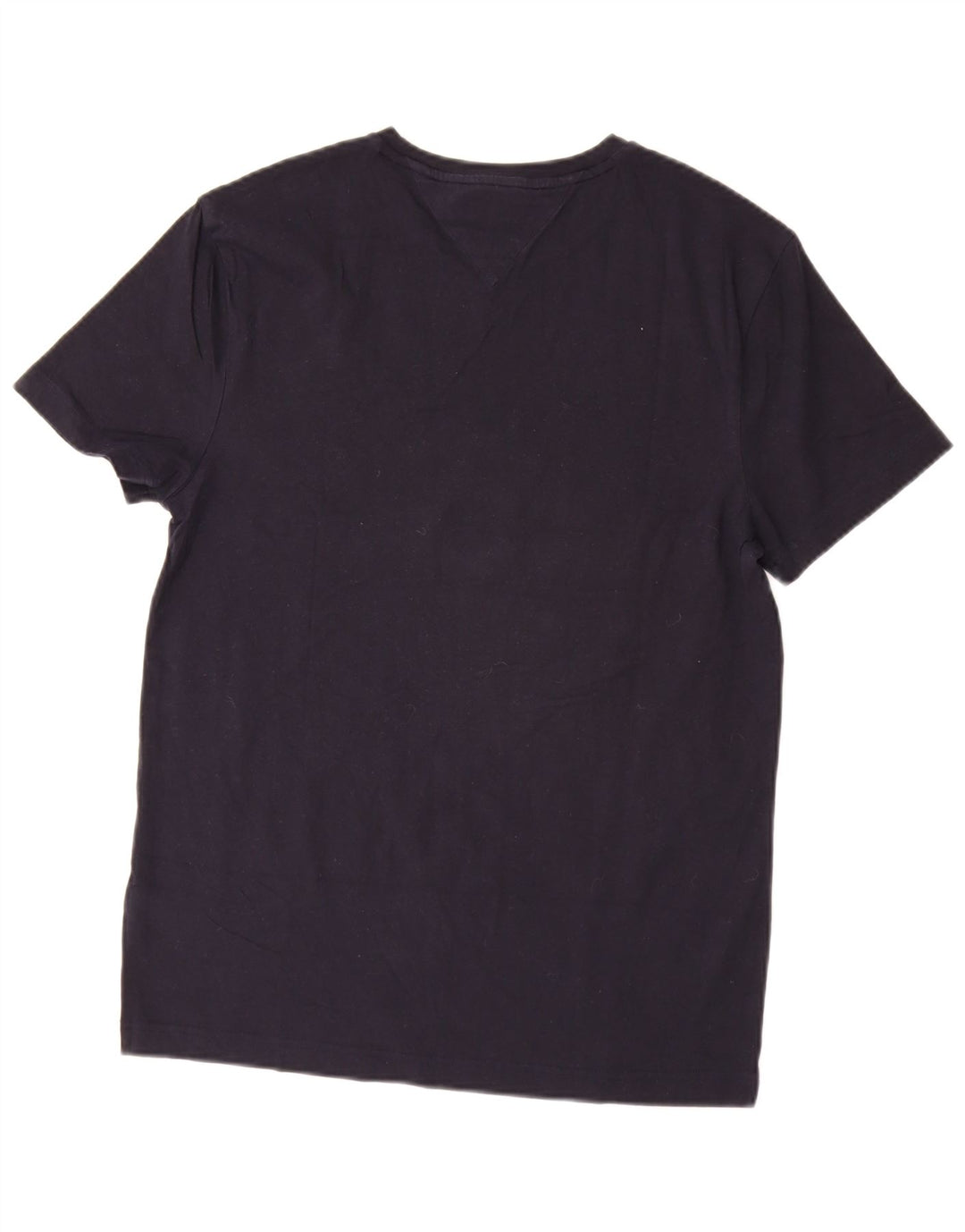 TOMMY HILFIGER T-shirt da uomo slim fit elasticizzata Top in cotone blu navy medio