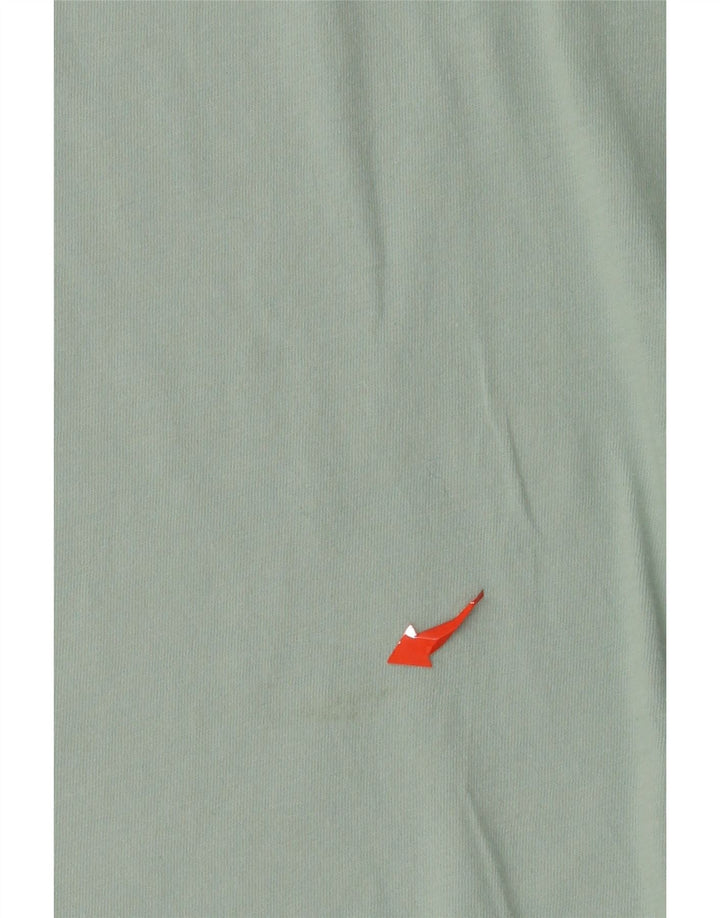 Top grafico da donna ADIDAS manica lunga UK 12/14 Verde medio