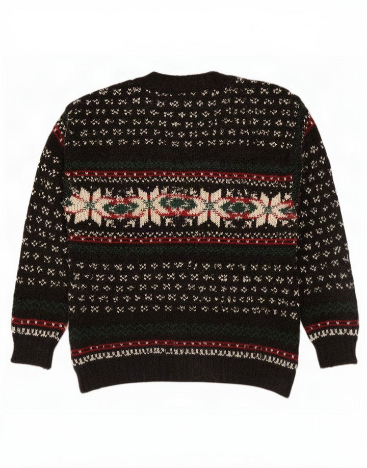 Maglione maglione girocollo da uomo Marks & Spencer St. Michael XL nero