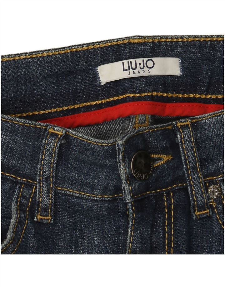 Jeans Bootcut da donna Liu Jo W28 L31 Blu Navy