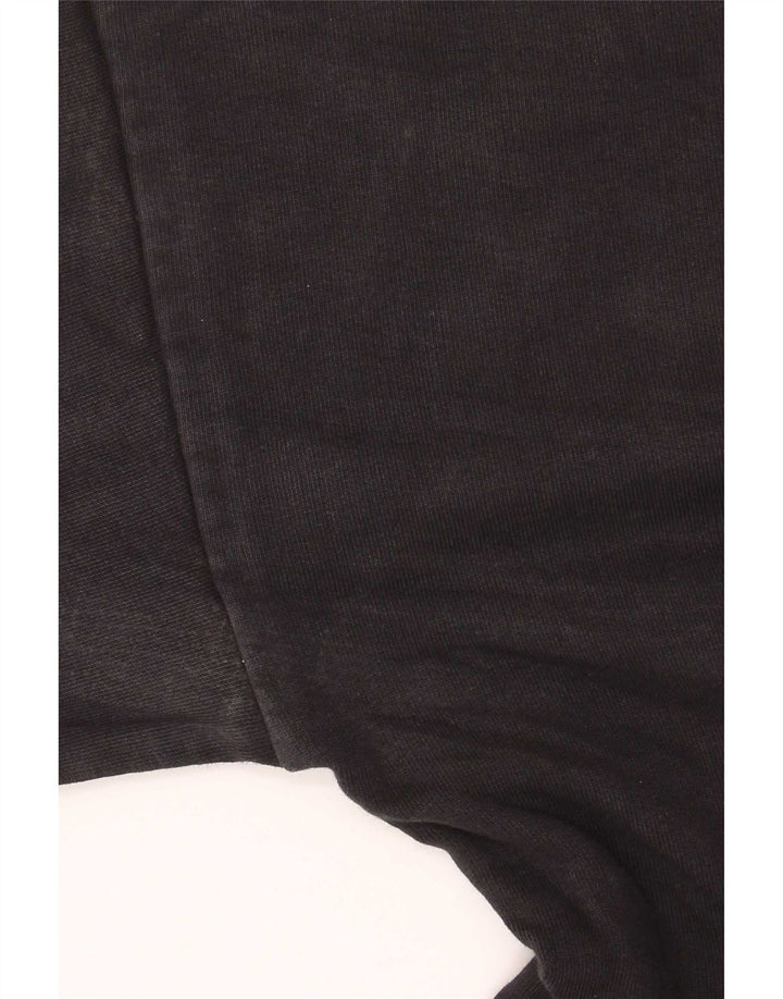 Felpa grafica da uomo Vans, maglione grande, nera