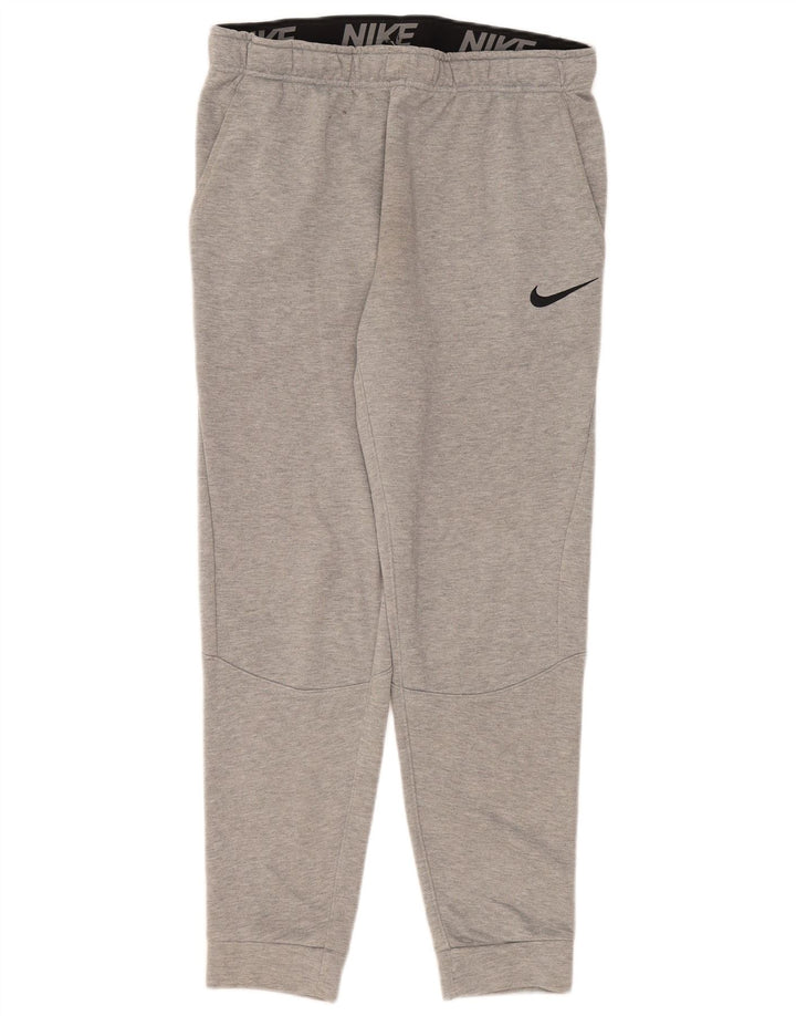 NIKE Pantaloni da tuta da uomo Dri Fit Joggers Poliestere grigio medio