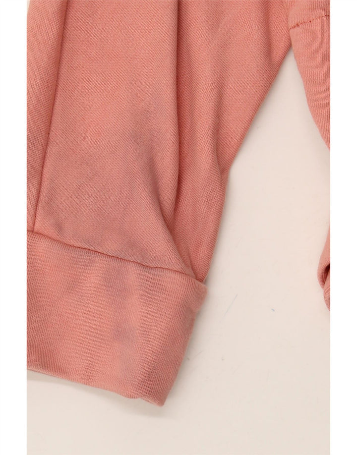 COS Felpa corta oversize da donna, maglione UK 10 piccolo cotone rosa