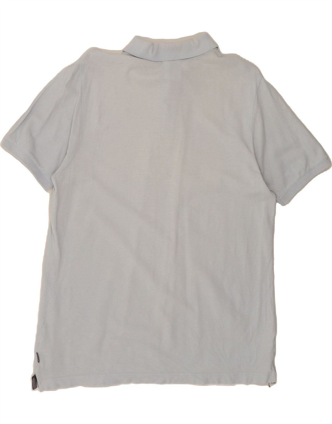 ADIDAS Mens Polo Shirt Large Blue Cotton Vintage Adidas and Second-Hand Adidas from Messina Hembry 