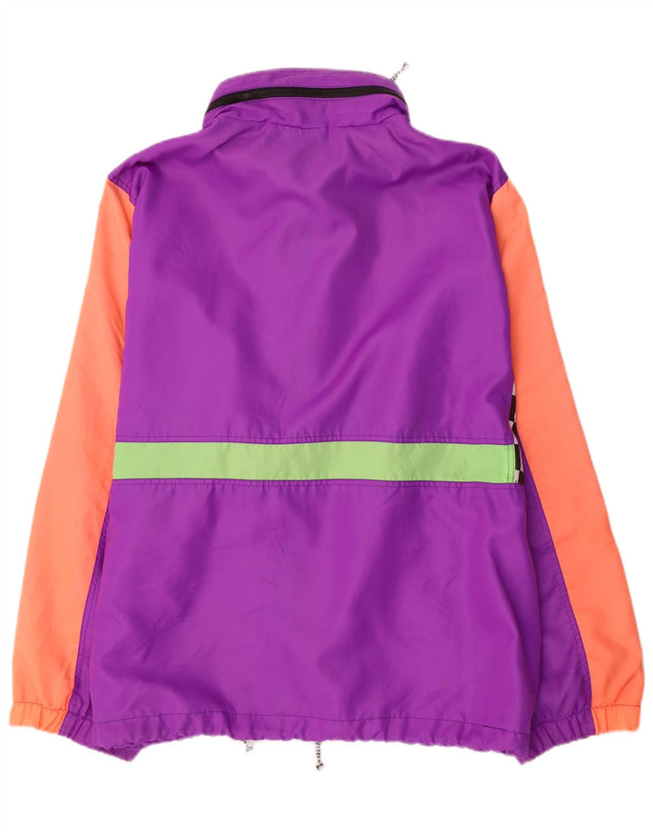 Giacca antipioggia da uomo Brugi UK 44 2XL Poliestere color block viola