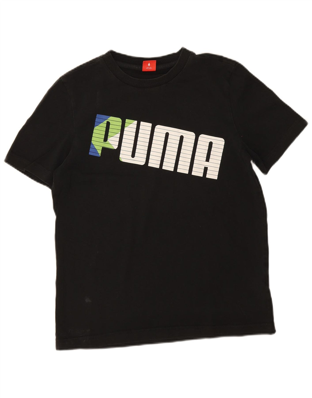 Maglietta grafica Puma da bambino 15-16 anni Nera