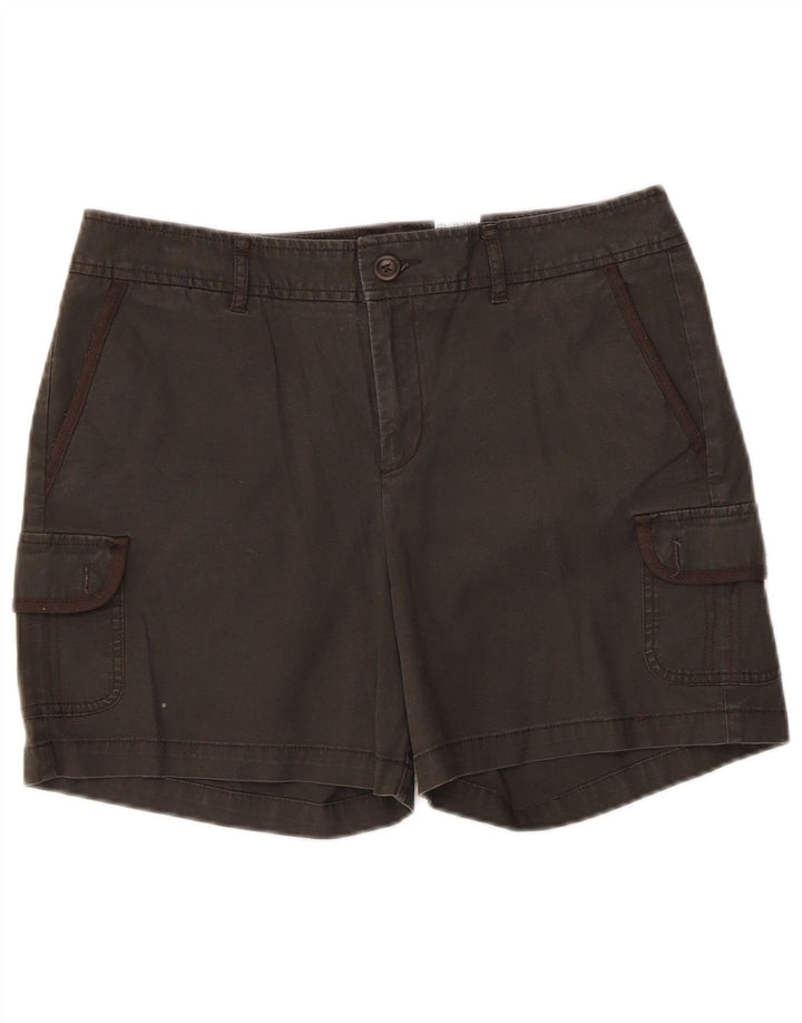 Pantaloncini cargo da donna Dockers US 8 Medium W32 Cotone grigio