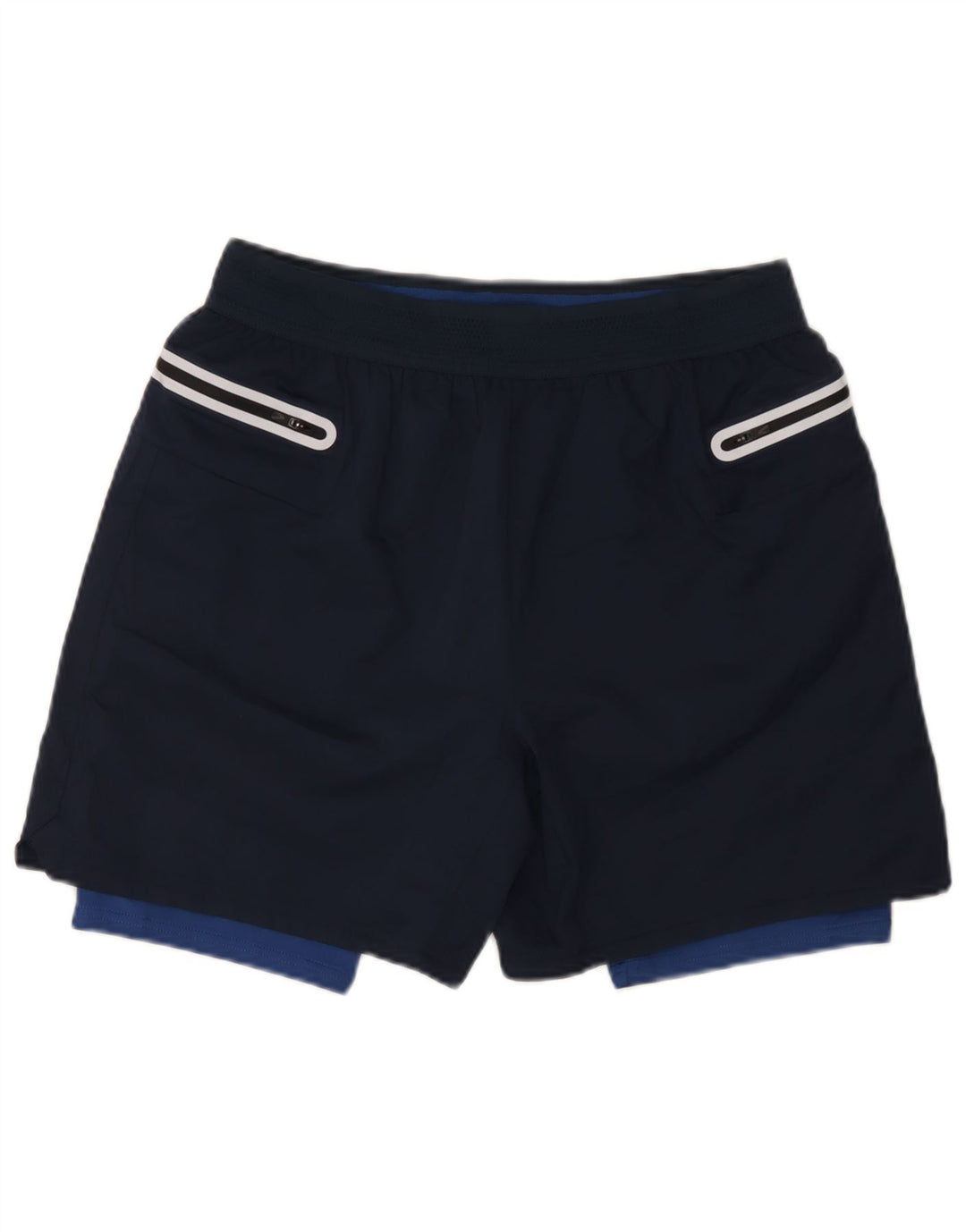 Pantaloncini sportivi da uomo Marks & Spencer grandi in poliestere blu navy