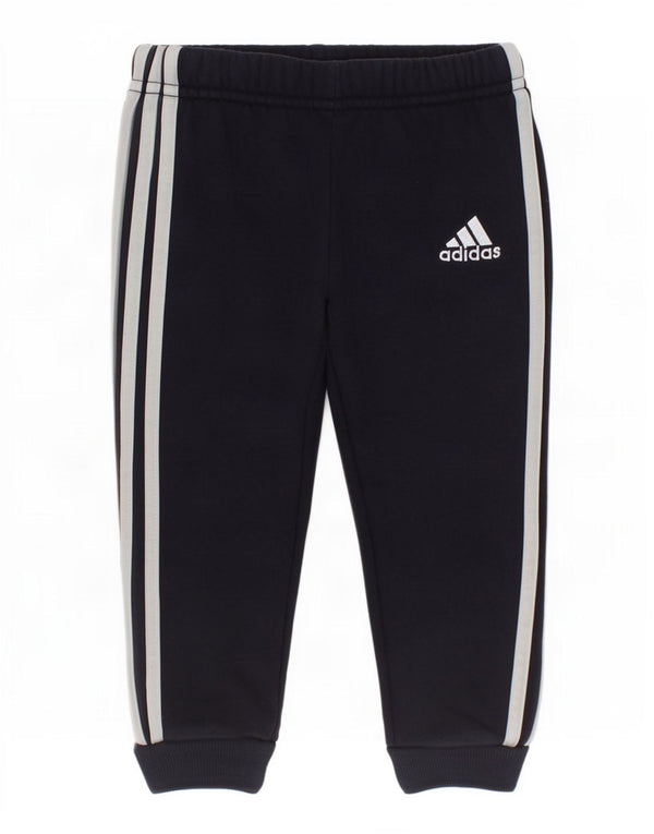 Pantaloni da tuta da jogging Adidas da bambino 6-9 mesi in cotone blu navy