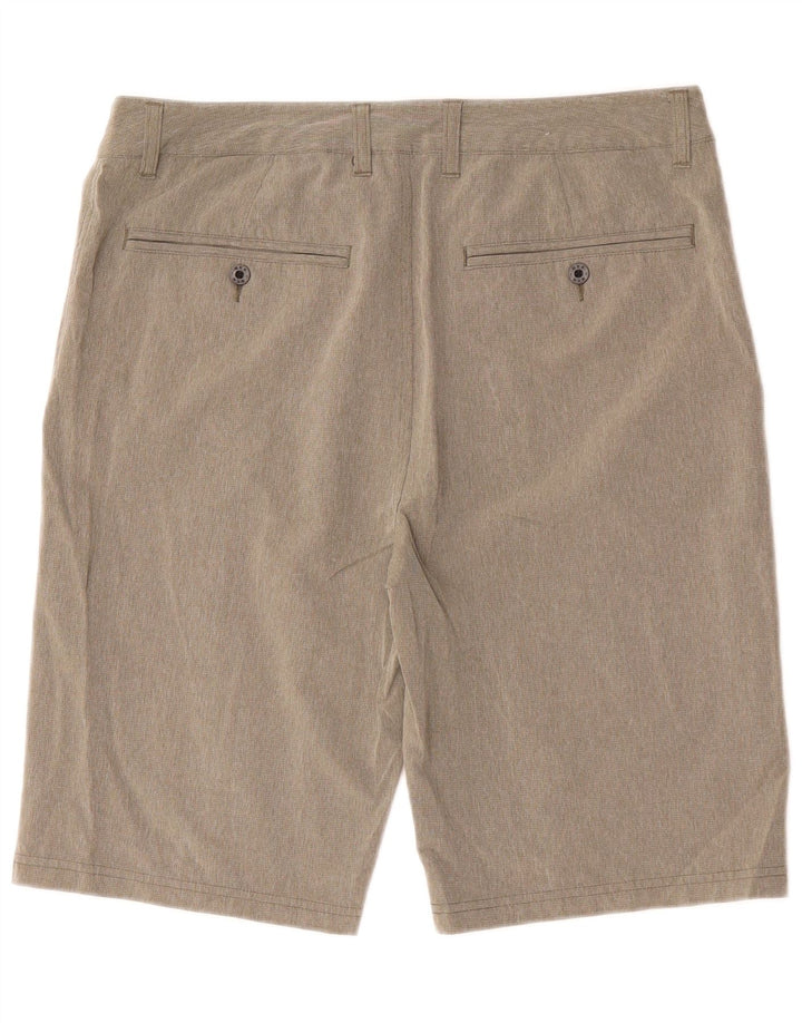 Pantaloncini chino da uomo BKE W33 poliestere grigio medio