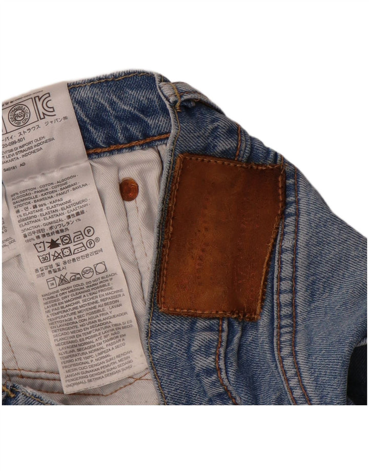 Jeans slim da donna Levi's W33 L32 cotone blu