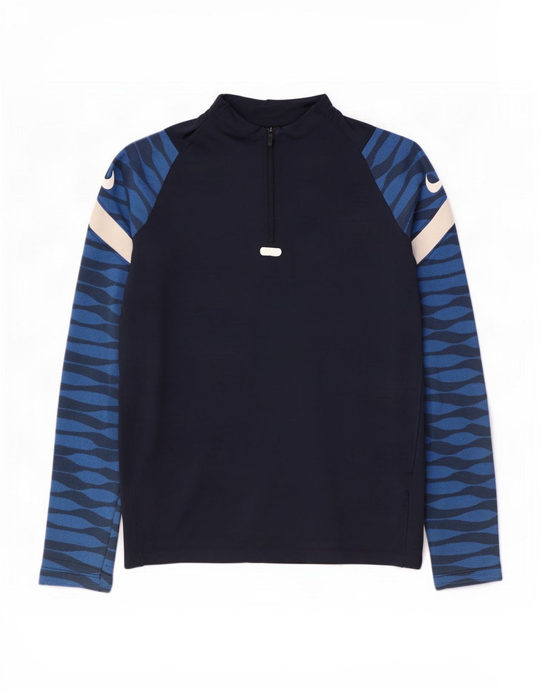 Top della tuta pullover Nike da bambino Dri Fit 13-14 anni XL blu navy