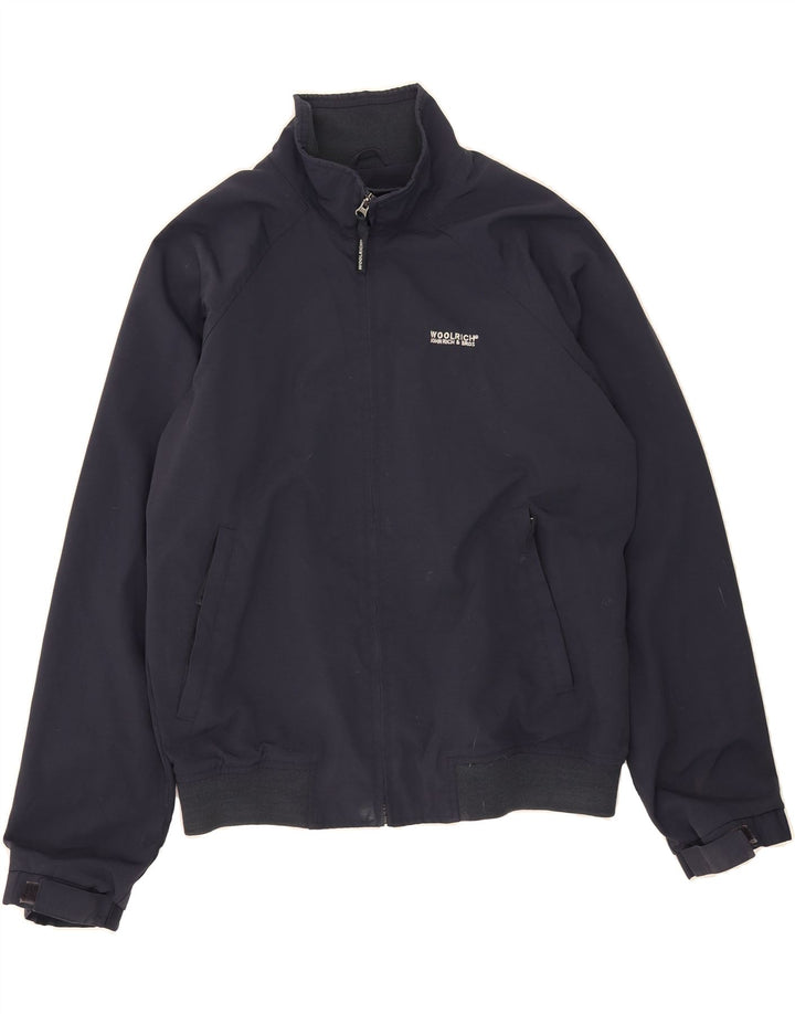 WOOLRICH Mens Windbreaker Jacket UK 42 XL Navy Blue Vintage Woolrich and Second-Hand Woolrich from Messina Hembry 