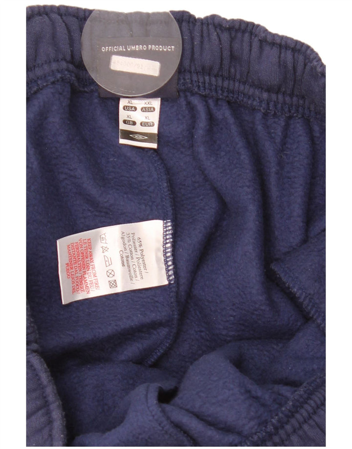 Pantaloni da tuta da uomo Umbro Joggers XL Blu Navy Poliestere