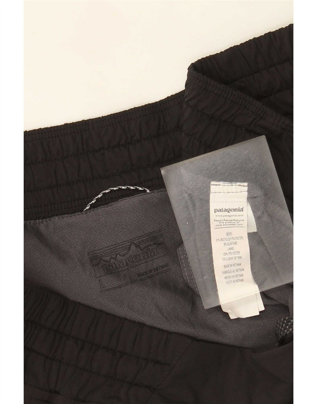 Pantaloncini sportivi da donna Patagonia UK 16 Large Nero Poliestere