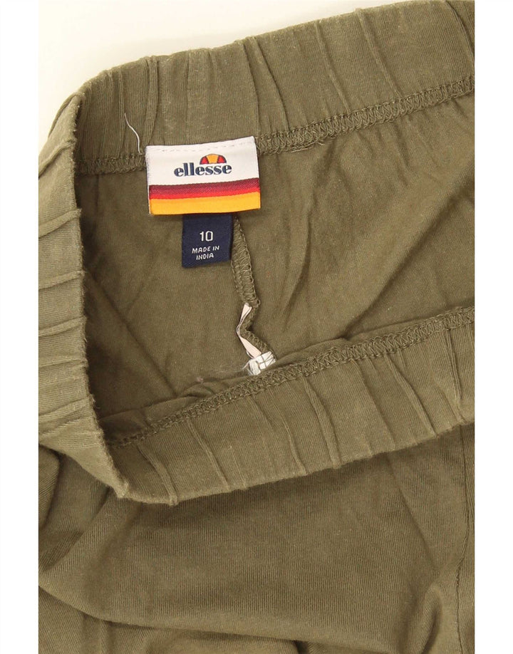 Leggings grafici da donna Ellesse UK 10 piccoli verdi