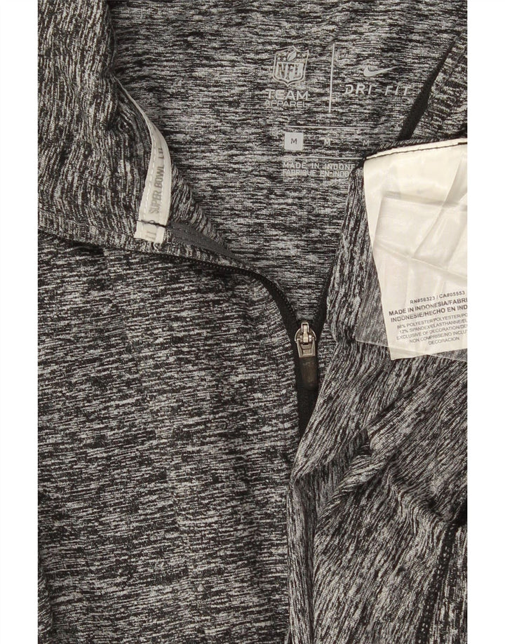 NIKE Maglia da ginnastica da uomo con grafica Super Bowl Lii, grigio medio