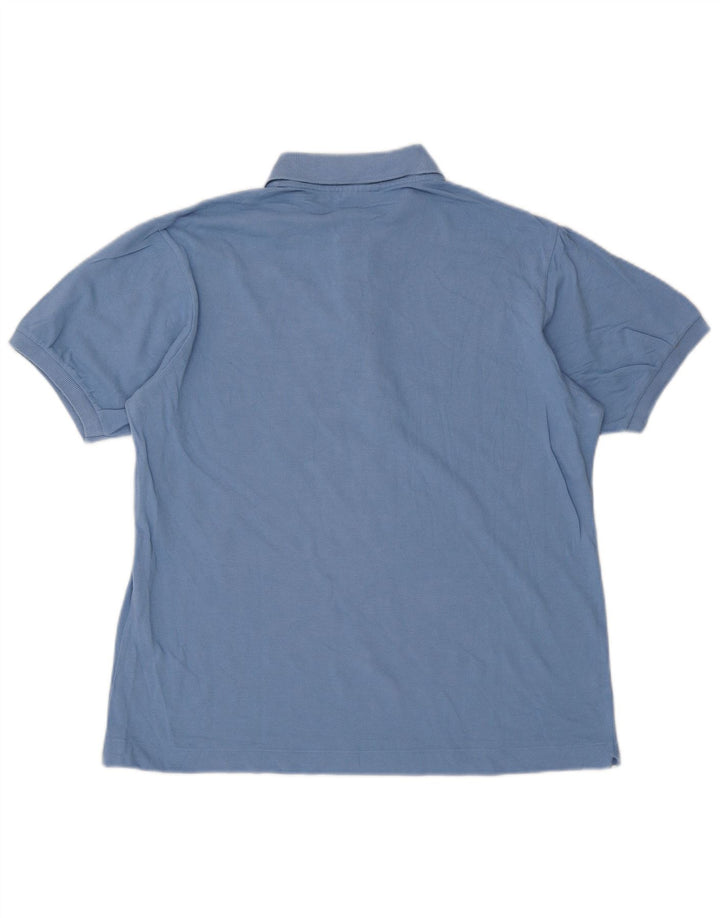 Polo da uomo Lacoste taglia 5 grande in cotone blu