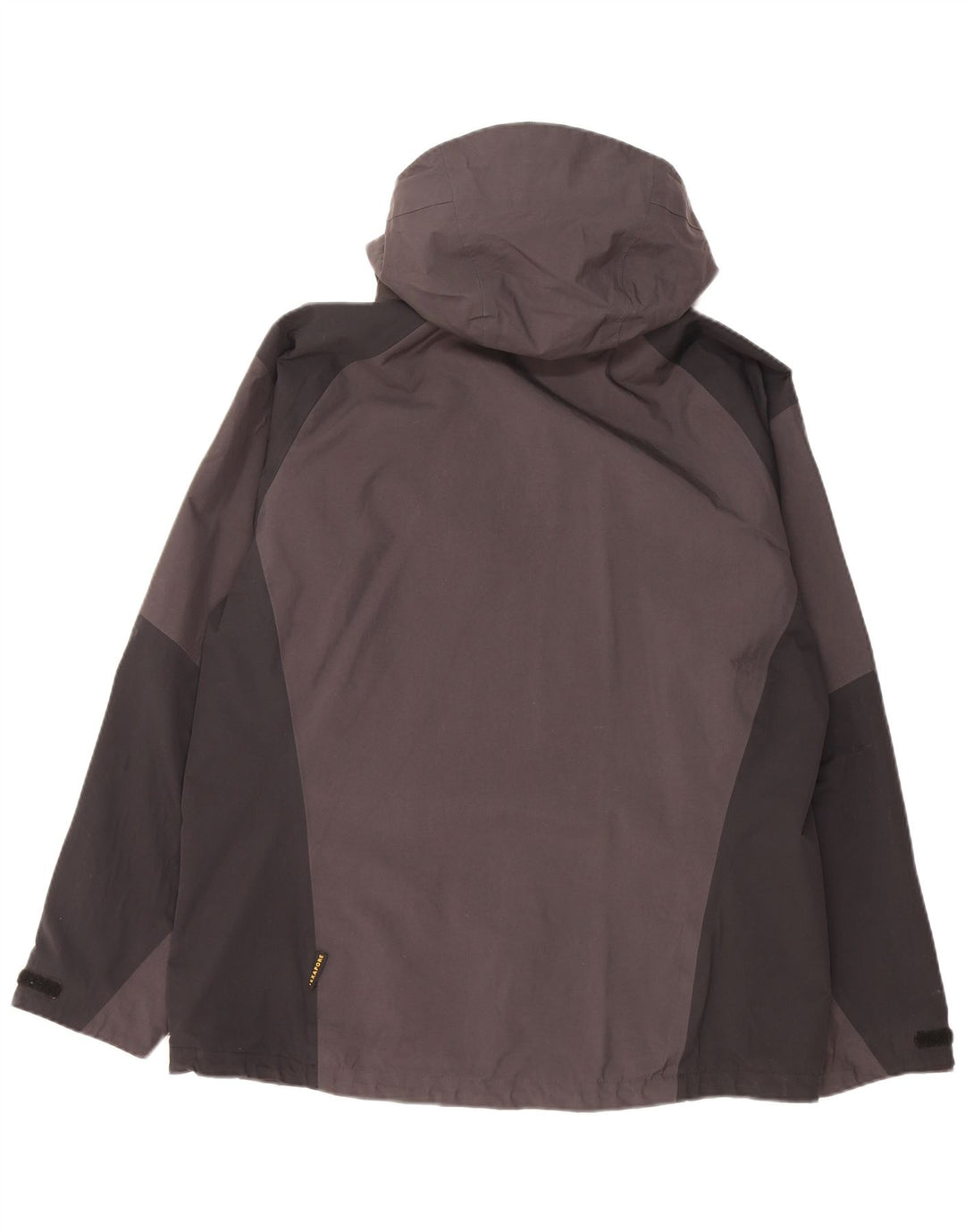 Giacca antipioggia con cappuccio da uomo Jack Wolfskin UK 40/42 Large Grey Colourblock