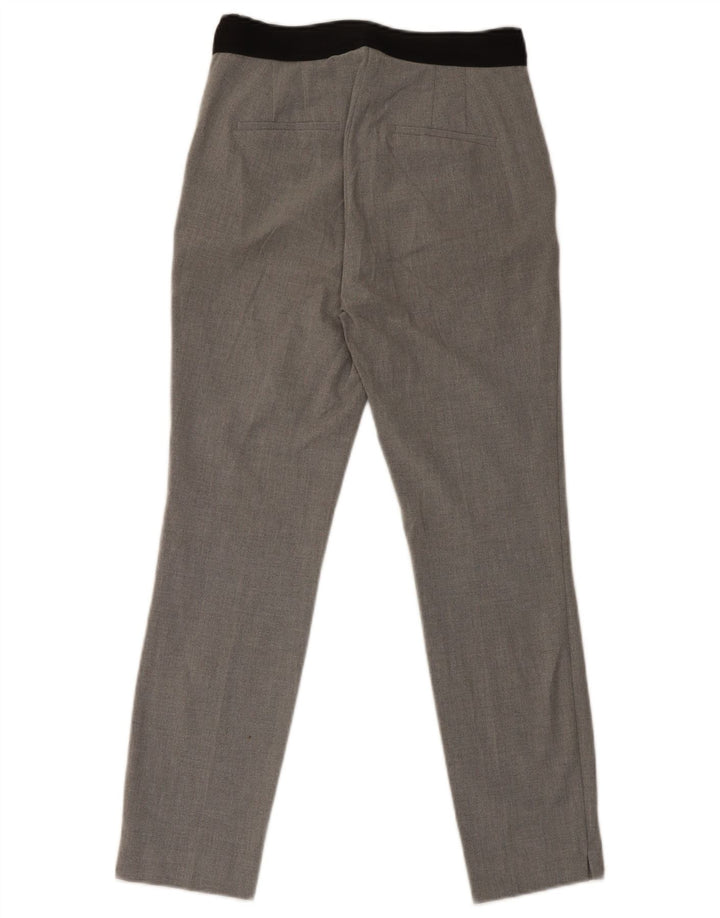 Pantaloni chino slim da donna Zara medi W28 L27 Grigi