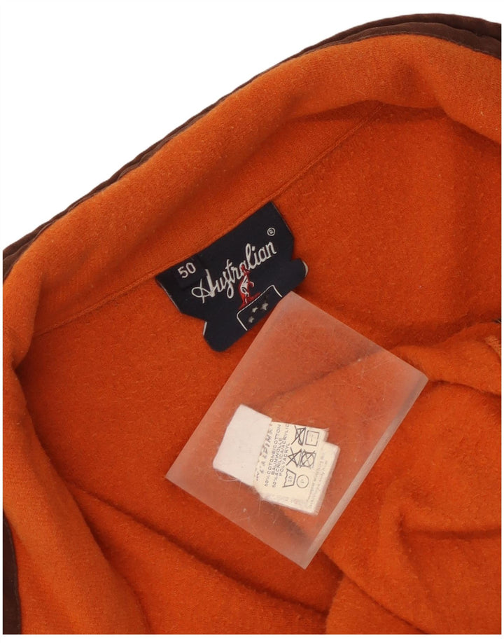 Giacca da tuta da uomo AUSTRALIAN L'ALPINA IT 50 Cotone Arancio Medio