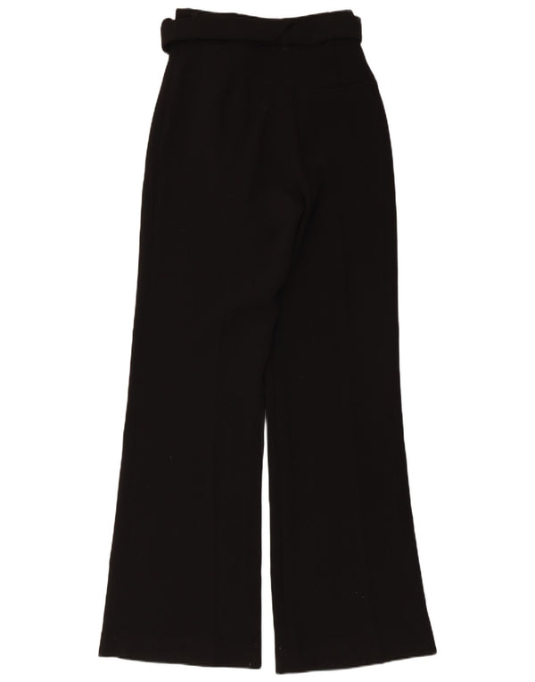 Pantaloni casual bootcut a vita alta da donna Zara medi W28 L33 neri