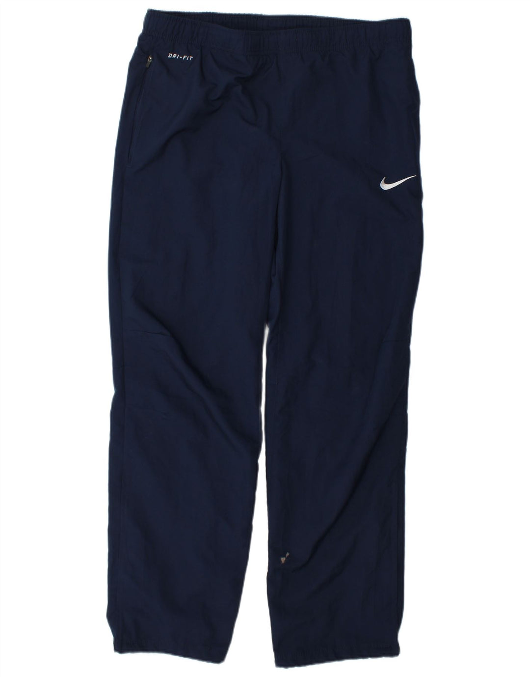 Pantaloni da tuta Nike Dri Fit da uomo piccoli in poliestere blu navy