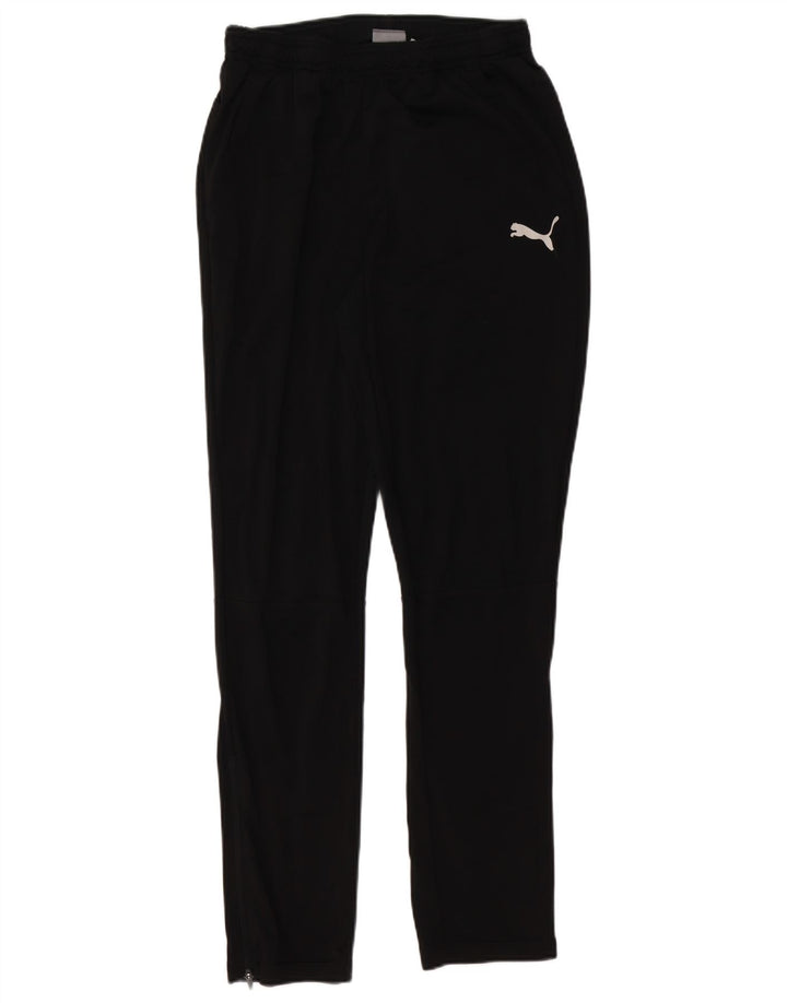 Pantaloni da tuta slim da uomo Puma Medium Black Poliestere Sport