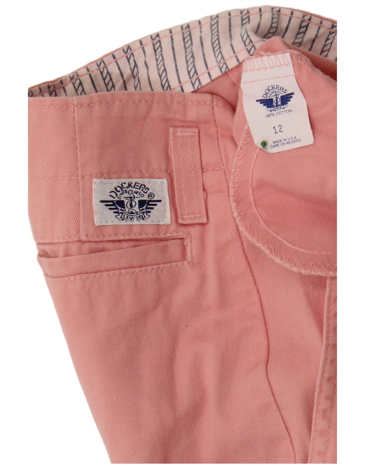 Pantaloni chino affusolati per ragazze LEVI'S 11-12 anni W24 L26 cotone rosa