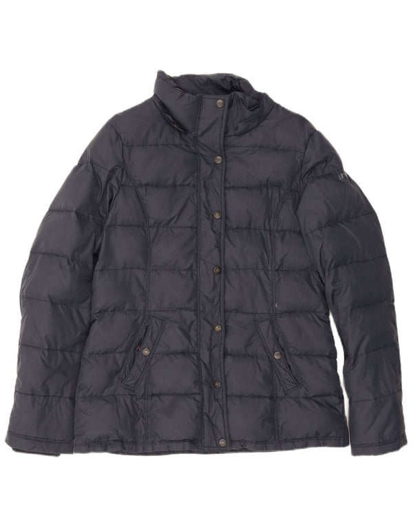 Giacca imbottita da donna Slam UK 14 media blu navy in poliammide