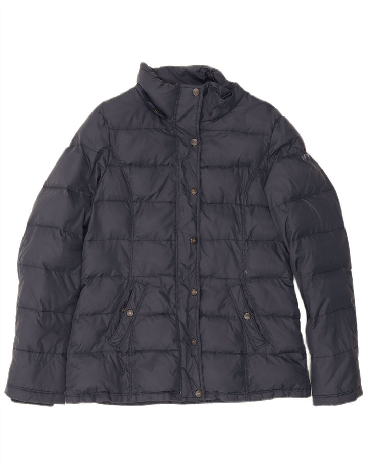 Giacca imbottita da donna Slam UK 14 media blu navy in poliammide