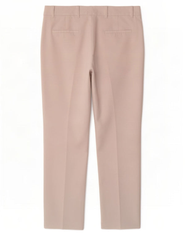 Pantaloni chino dritti da donna Zara EU 38 Small W28 L27 Cotone bianco