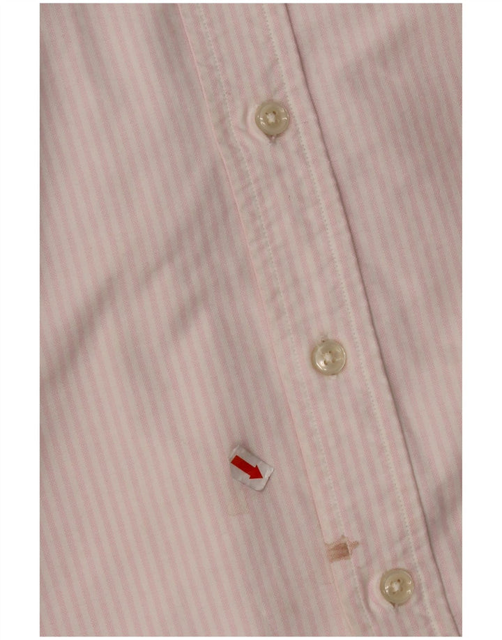 Camicia GANT da uomo vestibilità regolare XL in cotone gessato rosa