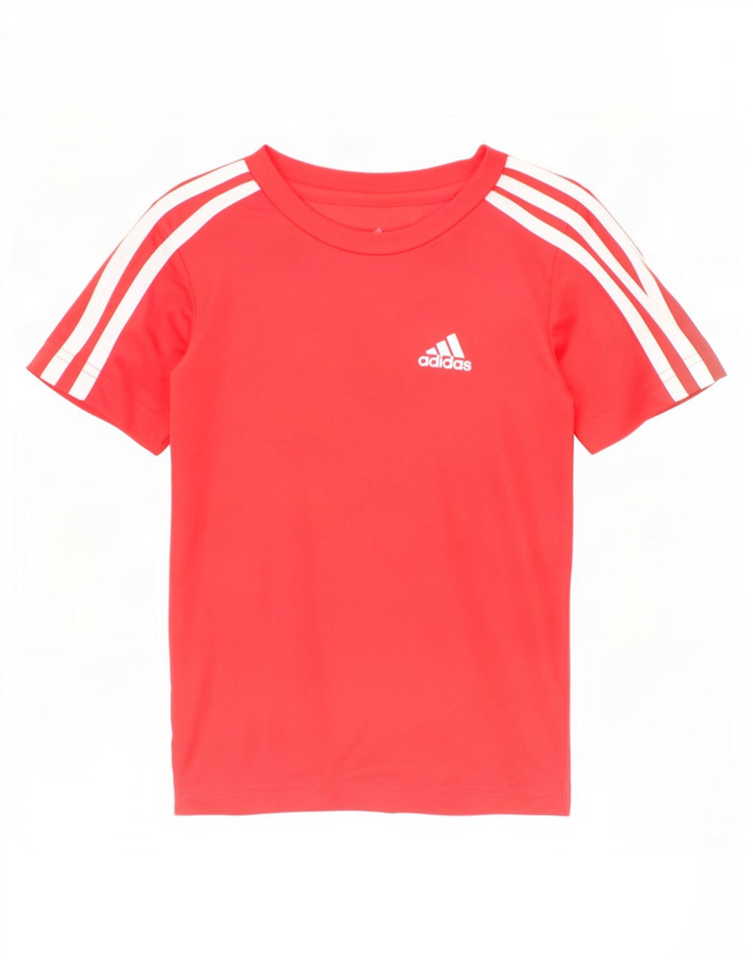 T-shirt grafica Adidas Aeroready da ragazzo, 4-5 anni, in poliestere rosso