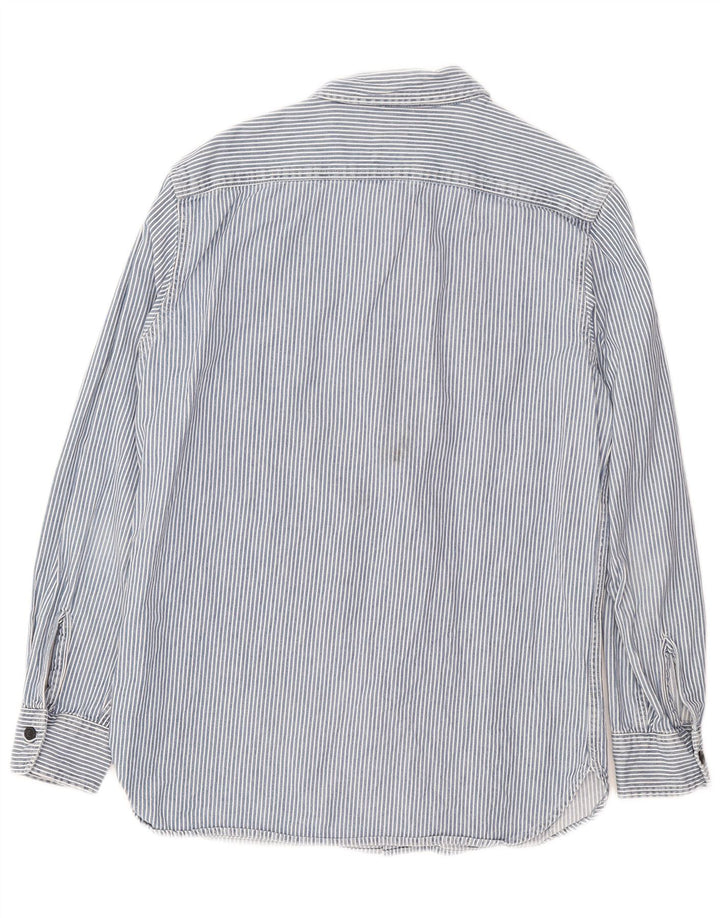 Camicia Levi's da uomo dalla vestibilità rilassata XS blu gessato