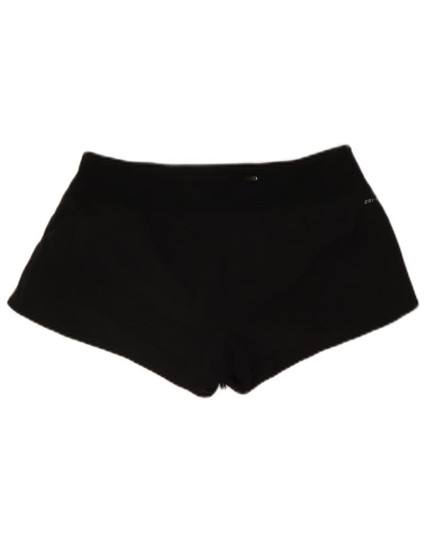 Pantaloncini sportivi Nike Dri Fit da donna UK 14 medio neri