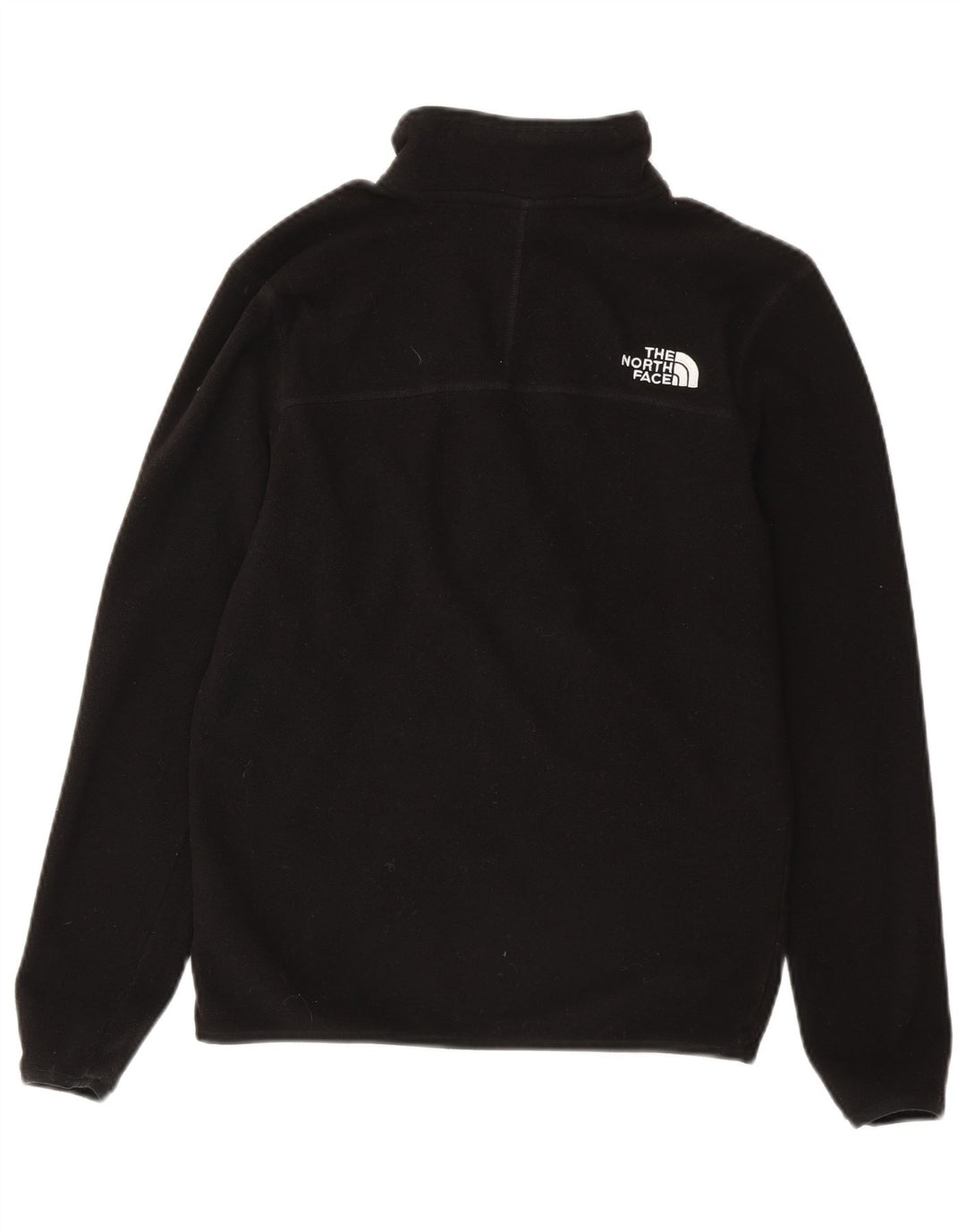 Maglione in pile per ragazze con collo con zip THE NORTH FACE 12-13 anni poliestere nero