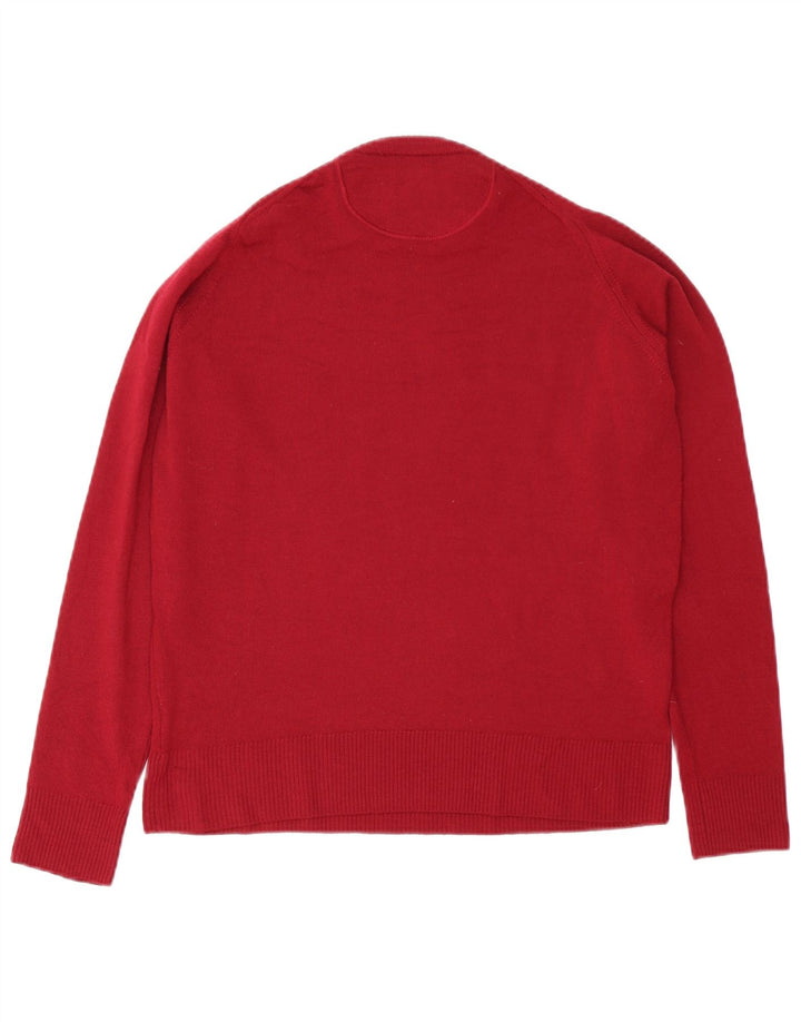 Maglione Uomo Girocollo Trussardi Jeans Lana Bordeaux Medio