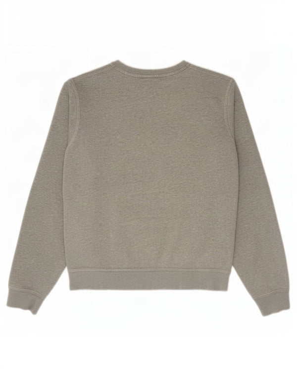 Felpa Nike Uomo Maglione Cotone Grigio Medio