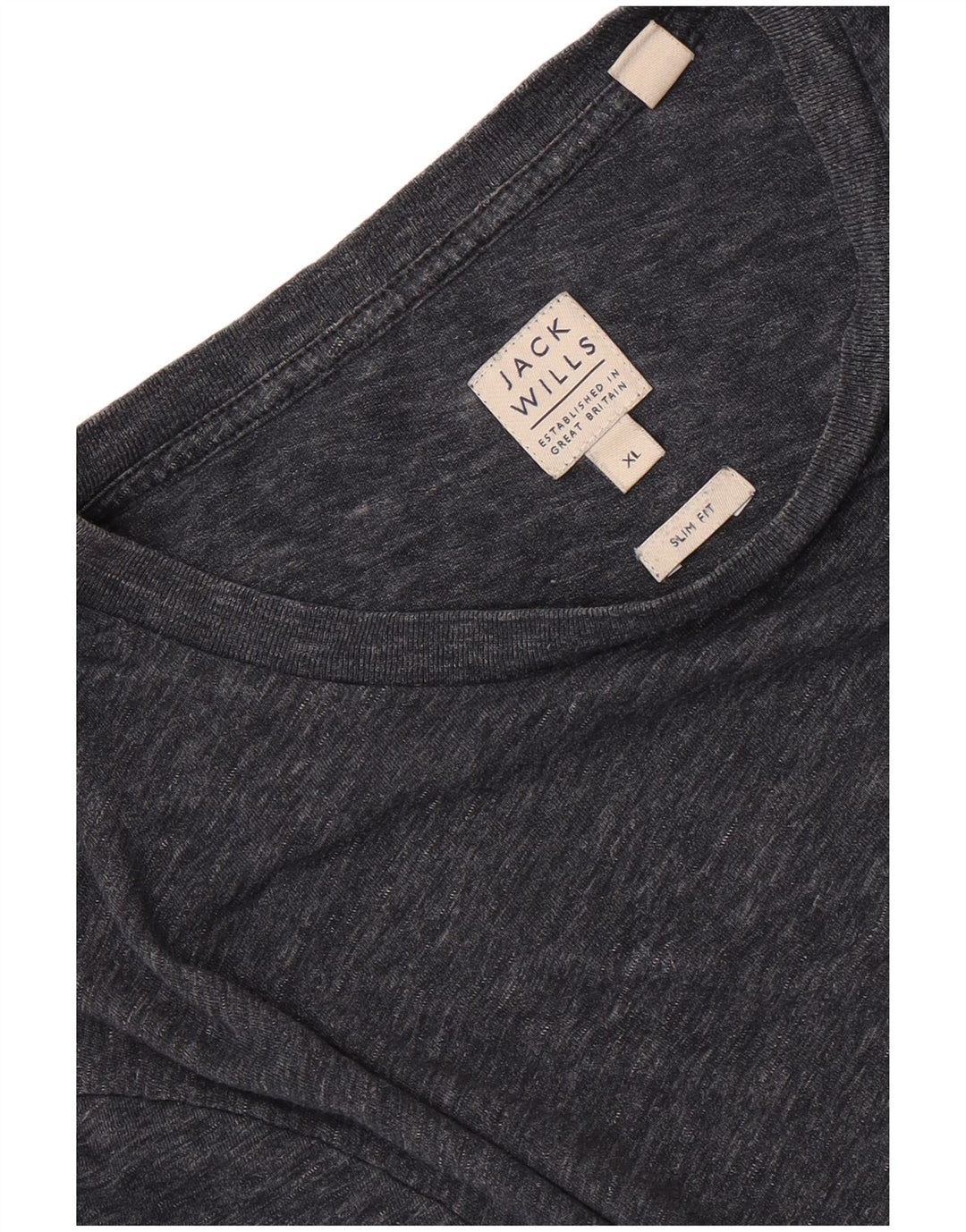 Maglietta da uomo slim fit Jack Wills XL grigia