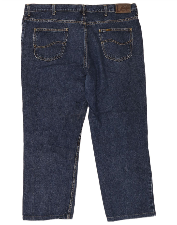 Jeans dritti da uomo Lee W44 L27 cotone blu navy