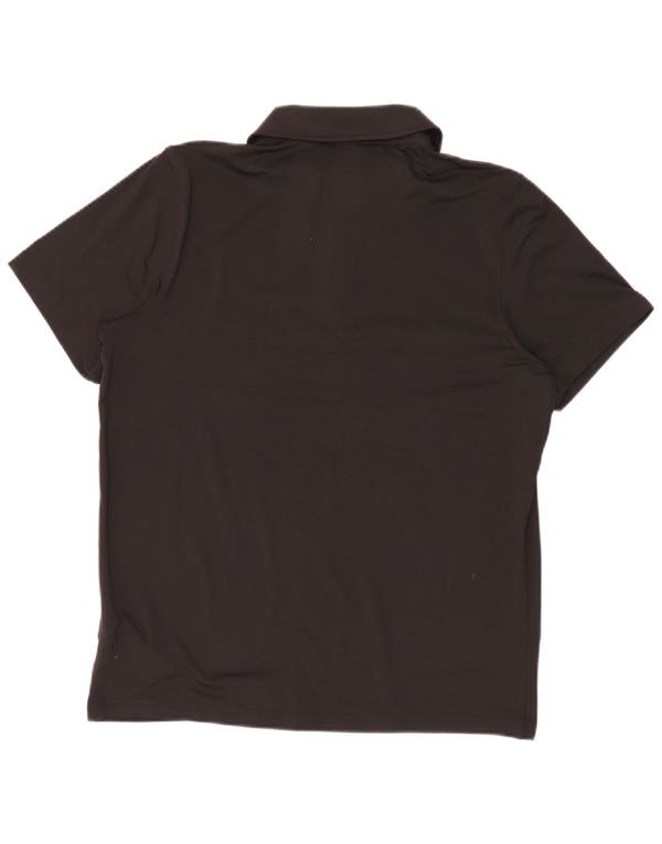 Puma Mens Ferrari Polo Shirt Medium Black Polyester