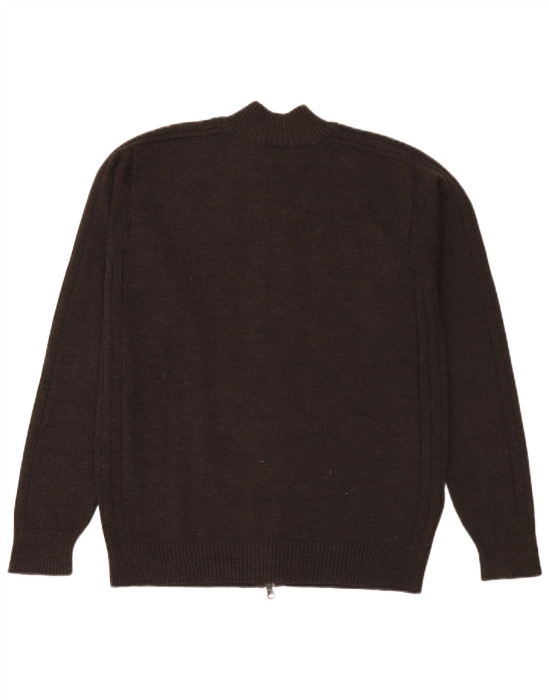 Maglione cardigan da uomo Lacoste taglia 6 XL lana marrone