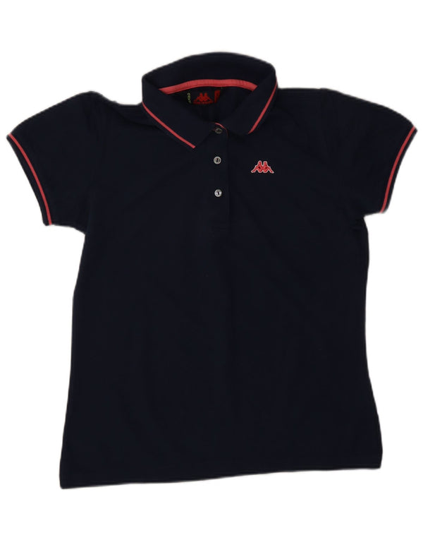 Polo da donna KAPPA UK 12 cotone blu navy medio